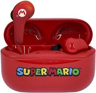 Gizala Nintendo Super Mario Kablosuz Kulaklık Earpods Lisanslı Şarj Kutulu Kırmızı