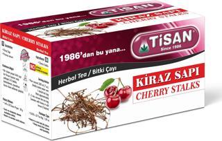 Tisan Kiraz Sapı Bitki Çayı 20 Sallama Poşet