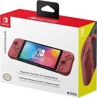 Hori Nintendo Switch Oled Split Pad Compact Apricot Red Edition