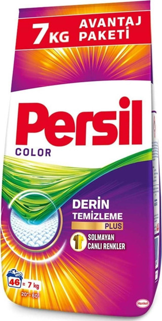 Persil Matik Toz Çamaşır Deterjanı 7Kg Color/Renkli (46 Yıkama)