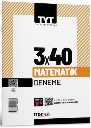 TYT MatemaWk 3x40 Deneme - Kolektif  - Marka Yayınları