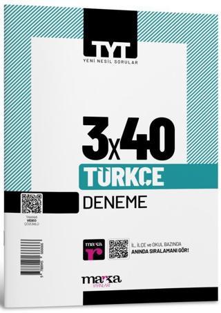 TYT Türkçe 3x40 Deneme - Kolektif  - Marka Yayınları