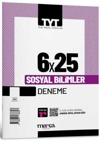 TYT Sosyal Bilimler 6x25 Deneme - Kolektif  - Marka Yayınları
