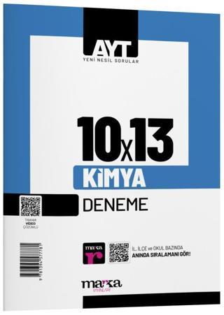 AYT Kimya 10x13 Deneme - Kolektif  - Marka Yayınları