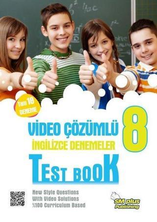 8. Sınıf Video Çözümlü İngilizce Denemeler Test Book - Gizem Bengü Turgut - SM Plus Publishing
