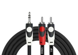 Kirlin Cable LGY-364L Y Kablo 1 Metre 3.5 mm - 2xRCA