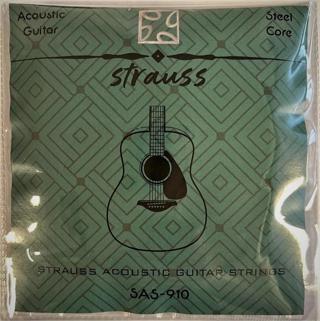 Strauss SAS-910 0.10 Akustik Gitar Takım Tel