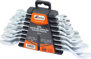 Retta 8 Parça Açıkağız Anahtar Takımı