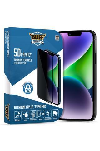 Buff Labs Iphone 14 Plus/13 Pro Max 5D Privacy Ekran Koruyucu