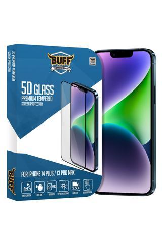 Buff Labs Iphone 14 Plus / 13 Pro Max 5D Glass Ekran Koruyucu