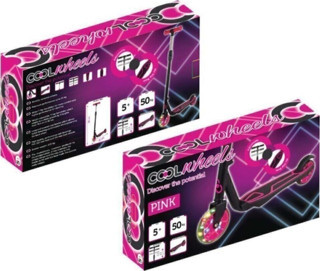 Furkan Pembe Işıklı Scooter Cool Wheels 5+ Fr58949