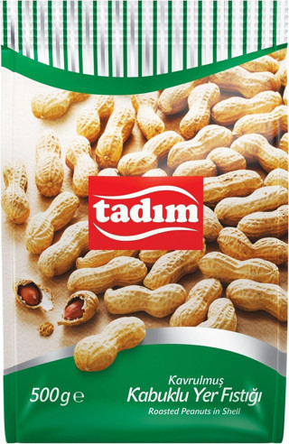 Tadım Yer Fıstığı Kabuklu 500Gr X 6 Adet