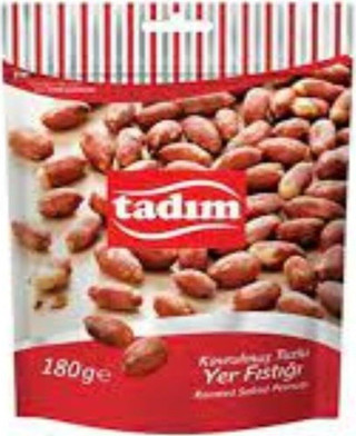 Tadım Yer Fıstık Klasik Tuzlu 180 Gr.