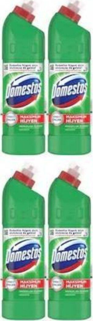 Domestos Çamaşır Suyu Dağ Esintisi 750 Ml Çamaşır Suyu 4'Li