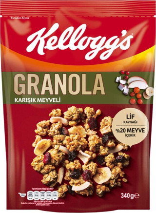 Kellogg--s Kellogg'S Karışık Meyveli Granola 340 G