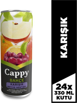 Cappy Karışık 330 Ml, 24'Lü Paket