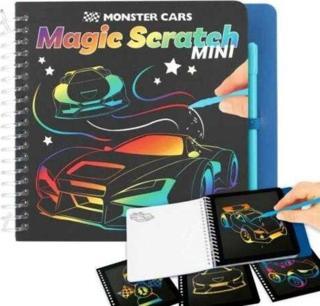 Top Model Monster Cars Mini Magic Scratc