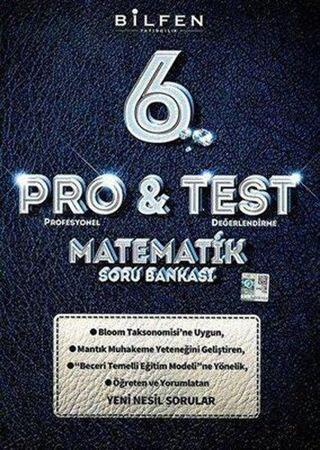 6.Sınıf Pro&Test  Matematik Soru Bankası - Kolektif  - Bilfen Yayınları