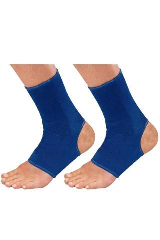 pekial CKSpor Kickboks Çorabı Boks Muay Thai Çorabı Ayak Bilek KoruyucuAyak Bandajı Mavi M