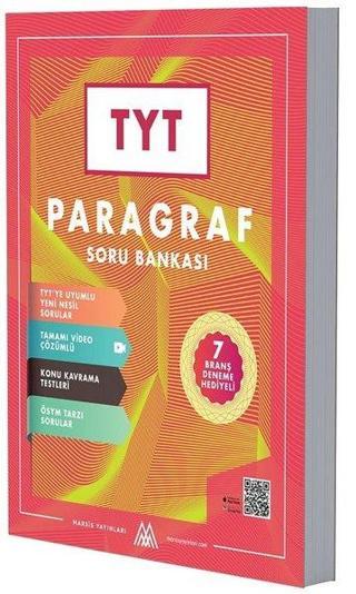 TYT Paragraf Soru Bankası - Kolektif  - Marsis Yayınları