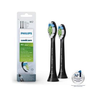 Philips Sonicare HX6062/13 - Optimal White - Sonic Şarjlı Diş Fırçası Yedek Başlıkları - 2'li Siyah