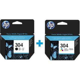 HP 304 Siyah N9K06AE + 304 Renkli N9K05AE Kartuş Seti