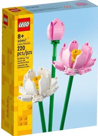 LEGO 40647 Lotus Çiçekleri +8 Yaş (220 Parça)