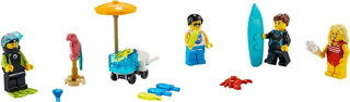 LEGO City 40344 Yaz Partisi Minifigür Paketi +6 Yaş (45 Parça)