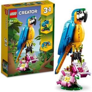 LEGO Classic Creator Egzotik Papağan Oyuncak 31136