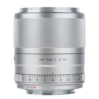 Viltrox AF 56mm F1.4 M Gümüş Lens - Canon EF-M-Mount