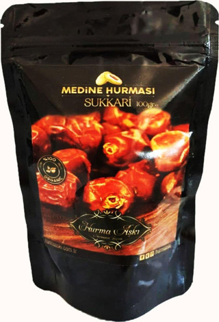 Hurma Aşkı Medine Hurması Sukkari 100Gr