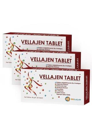 Angelini Vellajen 30 Tablet | 3 Adet