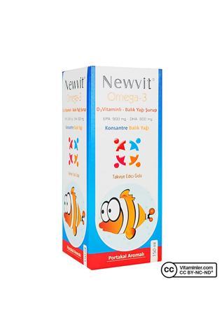 Newvit Omegra-3 D3 Vitaminli Şurup 150 ml