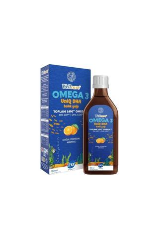 Wellcare Omega 3 Fish Oil Doğal Portakal Aromalı Balık Yağı 150 Ml