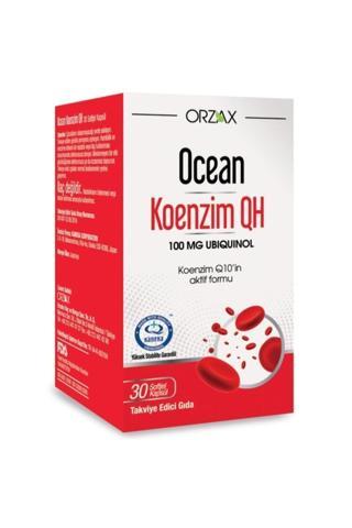 Ocean Koenzim Qh 100 Mgr Ubikinol 30 Softjel Kapsül