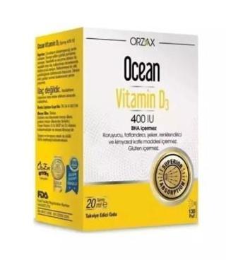 Ocean Vitamin D3 400 Iu Oral Spray 20ml
