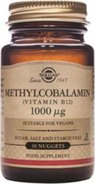 Solgar Methylcobalamın(B-12) 1000Mgr 30 Tab.