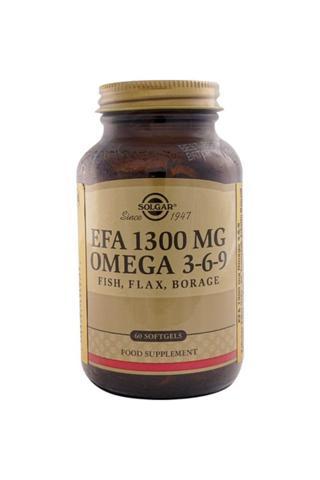 Solgrar Omegra 3-6-9 Efa 1300 Mgr grıda Takviyesi 60 Kapsül