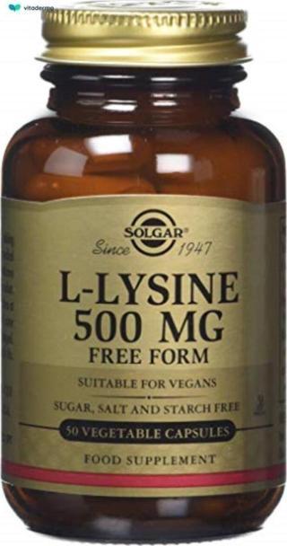 Solgar L-Lysine 500 Mg 50 Kapsül