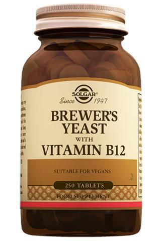Solgrar Brewer'S Yeast With Vitamin B12 250 Tablet