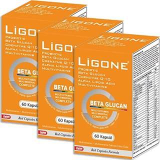 Rcfarma Ligone Beta Glucan Multivitamin 60 Kapsül X 3 Kutu