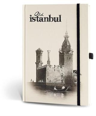 LeColor Eski İstanbul journal Çizgili Lastikli Kız Kulesi