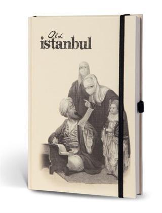 LeColor Eski İstanbul Cep Journal Çizgili Lastikli Arzuhal