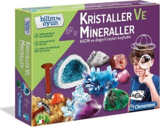 Clementoni Bilim ve Oyun Kristaller ve Mineraller