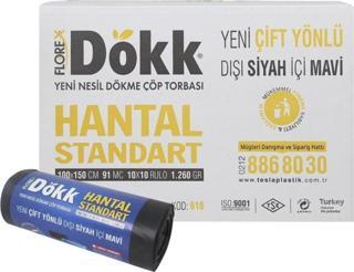 Florex Dökk Standart Hantal Boy Çöp Poşeti