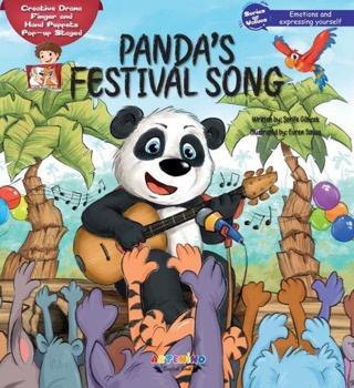 Panda’'s Festival Song - Creative Drama Finger and Hand Puppets Pop-up Staged - Şerife Gökcek - Artenino Yayıncılık