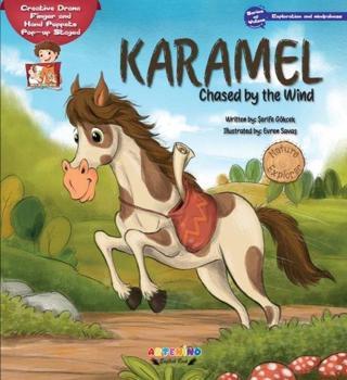 Karamel Chased By The Wind - Creative Drama Finger and Hand Puppets Pop-up Staged - Şerife Gökcek - Artenino Yayıncılık