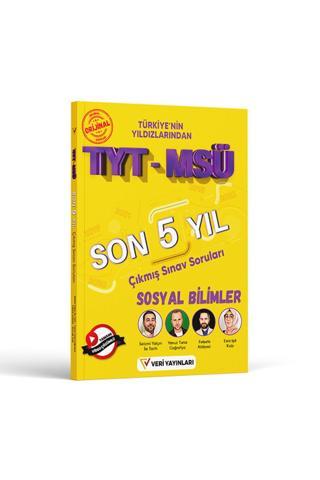 TYT MSÜ Sosyal Bilimler Son 6 Yıl Çıkmış Sınav Soruları - Veri Yayınları