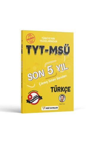 TYT MSÜ Türkçe Son 6 Yıl Çıkmış Sınav Soruları - Veri Yayınları