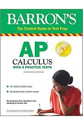 Barron'S Ap Calculus With Online Tests: With 8 Practice Tests - Barrons Barrons